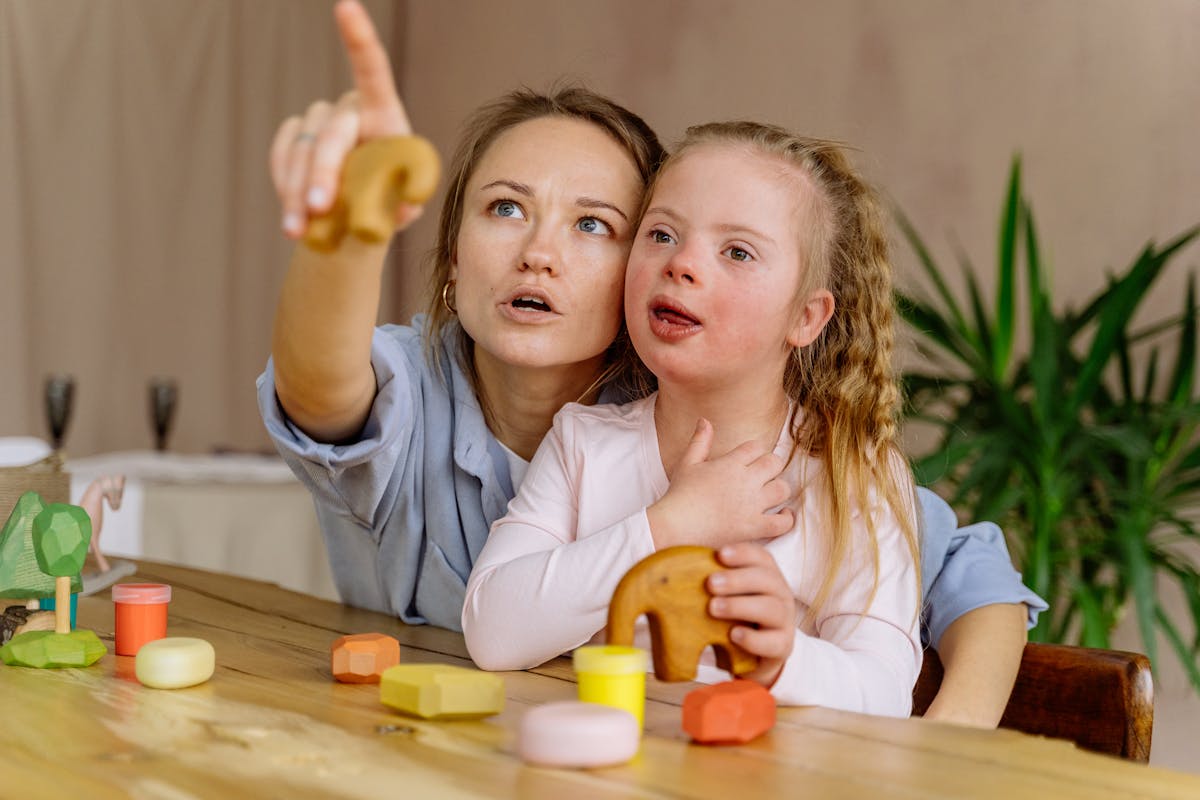 Niñera para niños con necesidades especiales